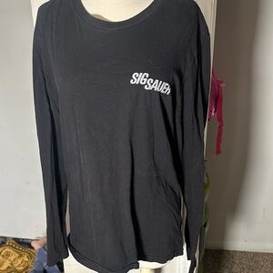 Sig Sauer Black Long Sleeve Men's Tee